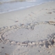 Image of heart sand